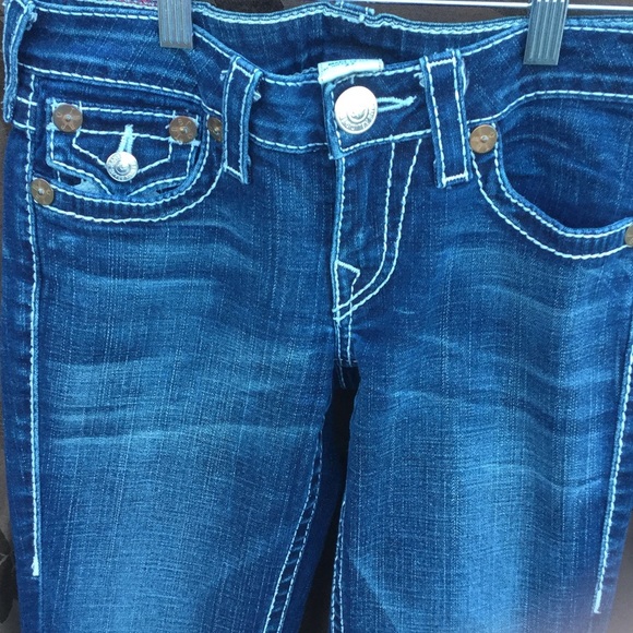 True Religion SZ 27 flare jeans - Picture 2 of 6